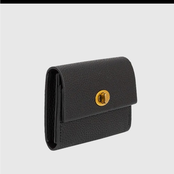 Rita Black Vegan Card Case Wallet - Picture 2 of 2